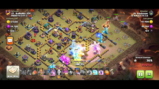 New Cwl Attack by badshah. Clash of Clans.