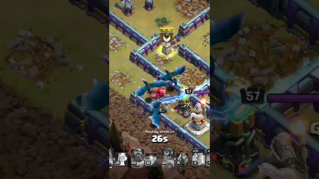 WTF IS DRAGON DOING || #shortvideo #th15 #coc #ytshorts #blizzard #respect
