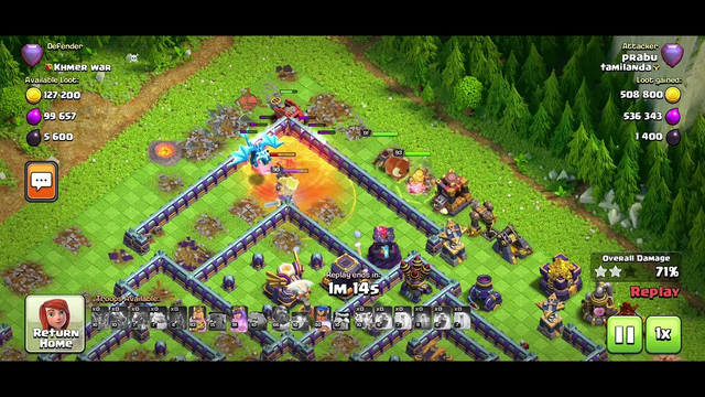 clash of clans th16 electro dragon attack strategy