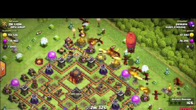 Clash of clans challenge attack town hall 10