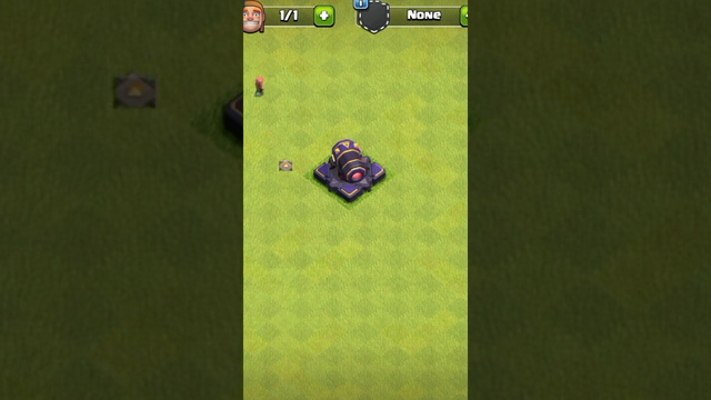 upgrade Cannon Lv 1 to max Level clash of clans