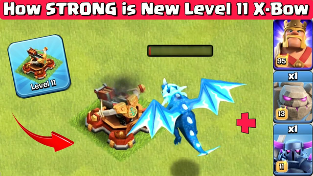 How STRONG is Maxed Level X-Bow | Clash of Clans