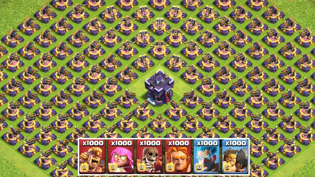 Latest Clash of Clans Most Satisfyingly Challenge Video