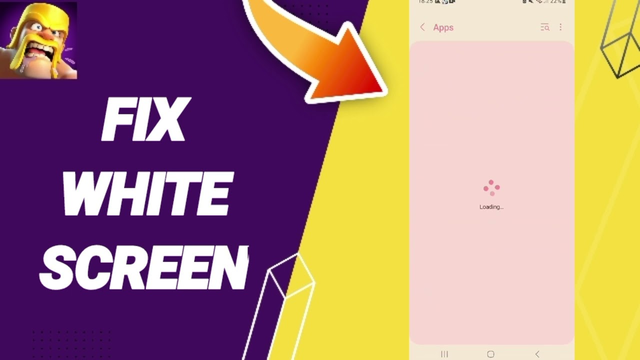 How To Fix White Screen On Clash Of Clans App 2024