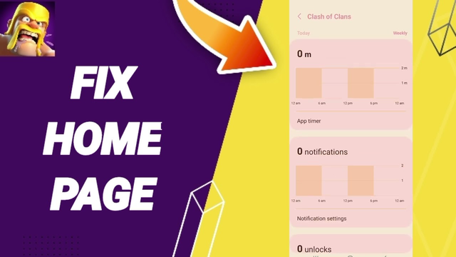 How To Fix Home Page On Clash Of Clans App 2024