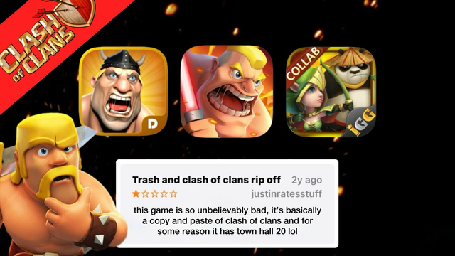 The Worst Rated Clash of Clans Rip-offs