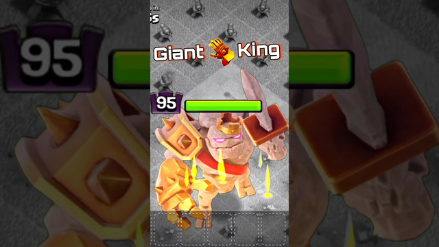 Max Giant Gauntlet King Attack!! Clash of Clans  #clashofclans #cocclasher #coc