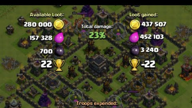 Clash of Clans | TH09 |  Loot Attack