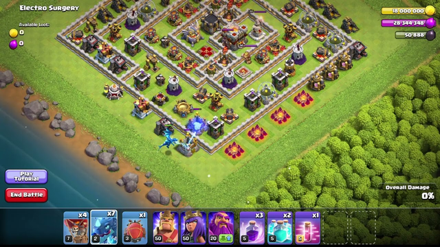 Clash of Clans Test Video.