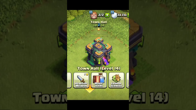 TOWN Hall Level 1 to Max|| part 2 || Clash of Clans#mrsteeve #clashofclans#shorts #coc