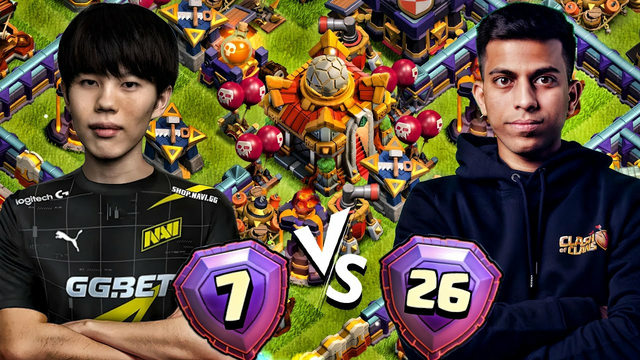 World Champion Player vs Sumit 007 in Clash of Clans