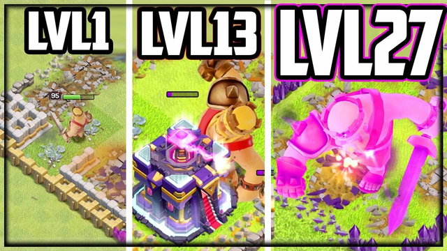 Gauntlet Levels FACE OFF! Clash of Clans Hero Equipment!