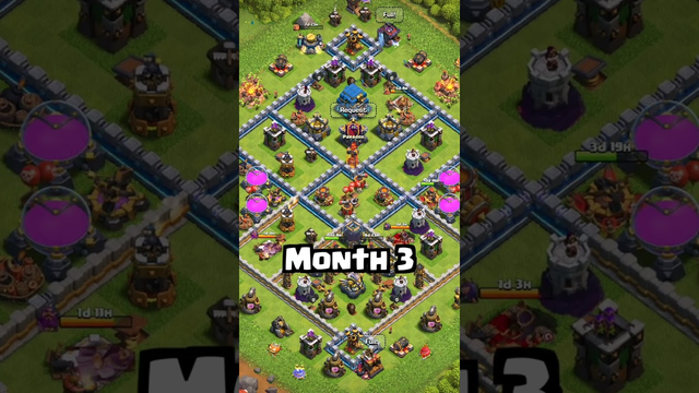 Town Hall 12 Upgrade Time Lapse (Clash of Clans)