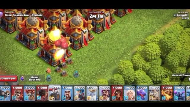 MAX LEVEL OF TOWN HALL V/S MAX ELECTRO TITEN  //COC//  CLASH OF CLANS.