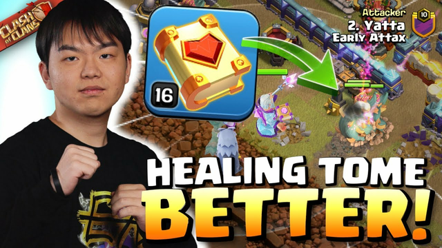 HEALING TOME is CRAZY with Root Riders and Smash Attacks! Clash of Clans