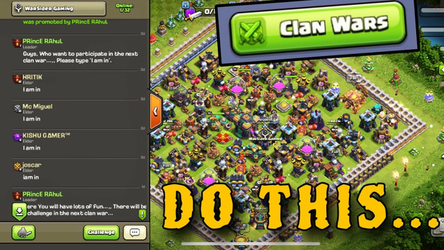 Good Clan Members Always Do This | Clash Of Clans | WarSider Gaming |