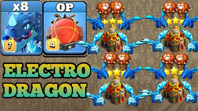 Electro dragon town hall 16 in clash of clans