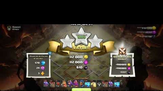 HOW TO MAKE SUCCESSFULLY 3 STARS IN CLAN WARS HIGH WAR BASE (CLASH OF CLANS )