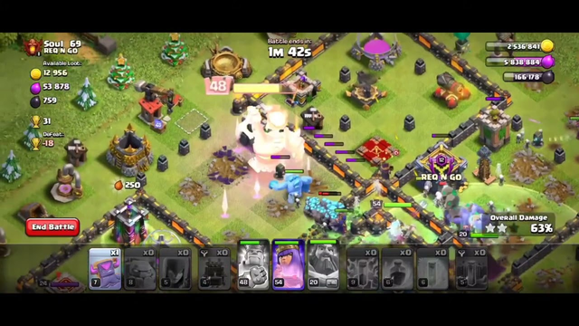 Biggest King in Clash of Clans | Clash of clans | Hell Raul|