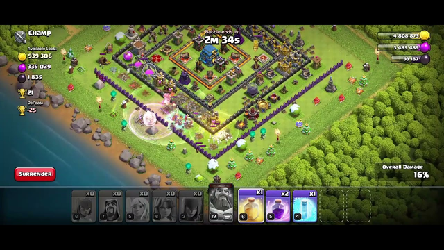 Clash of Clans Attack Mix Army part 1 #clashofclans