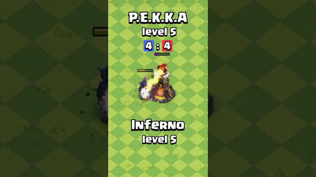 Every Level PEKKA VS Inferno Tower | Clash of Clans