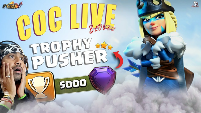 COC LIVE Base Visiting & Tips / coc trophy pushing tips and tricks / clash of clans live stream #coc