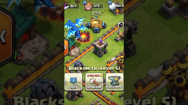 POWER OF GIANT ARROW ||clash of clans||#shorts #coc #hero #viral