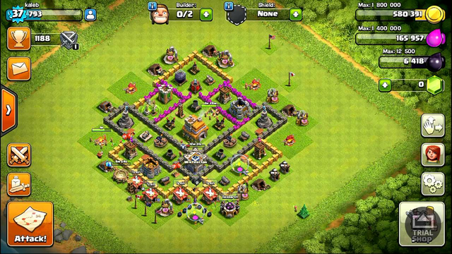 First Clash Of Clans Stream
