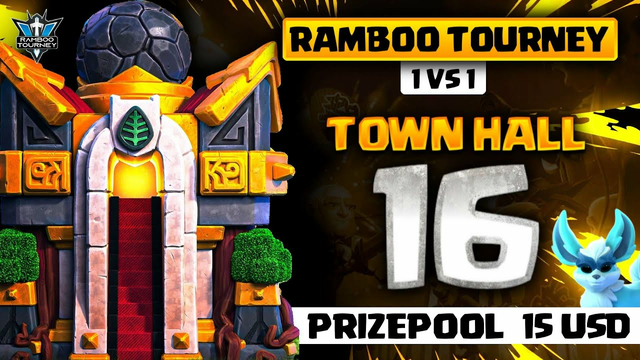 15$ TownHall 16 | Finals | 1vs1 | Clash of Clans | Tournament