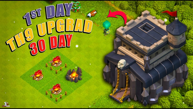 TH9 Upgrade Guide in Clash of Clans in 30 Days / What to Upgrade First at Town Hall 9 #clashofclans