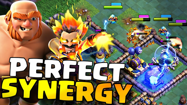 Boxer Giants and Electro-fire Wizards WRECK Top Players! Clash of Clans Builder Base 2.0