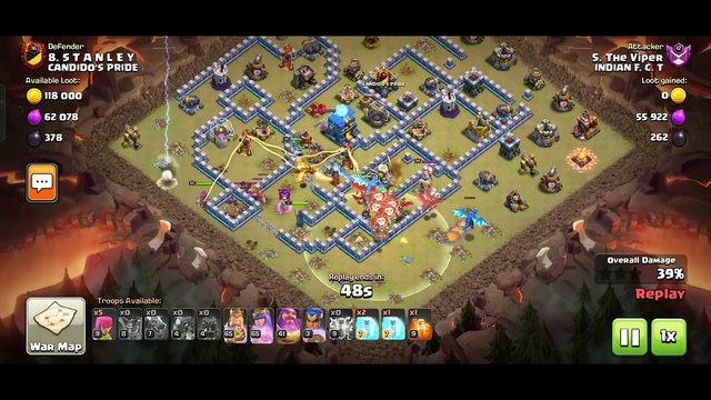 Town Hall 12 Attack Strategy with Air Smash (Clash of Clans)
