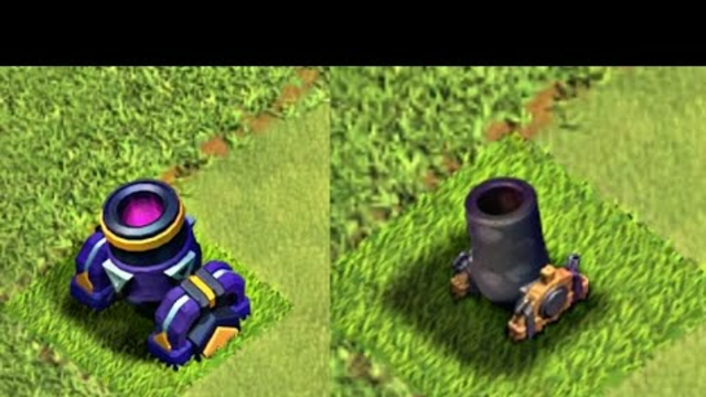 Clash of Clans development of the Level Max mortar