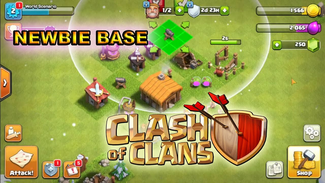 Newbie Base Clash Of Clans
