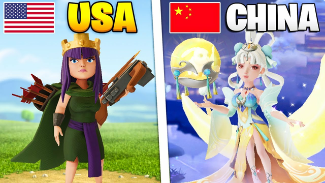 Clash of Clans China is TOTALLY Different