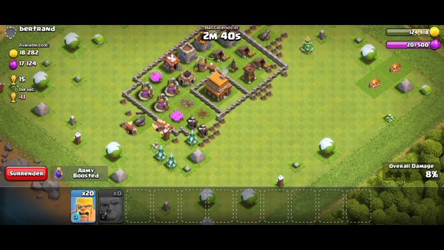 how to attack in base  || Clash of clans #viral#video#games