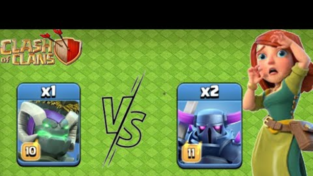 Witch Golem VS 2x Pekka | Who Will Win | Clash of Clans | SP4RK