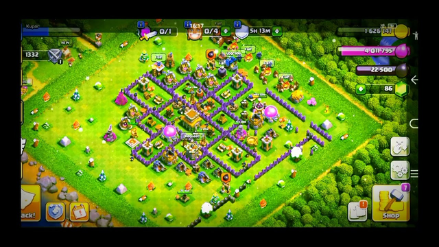 Clash of clans attack mode