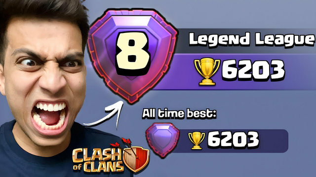 7 more ranks to go for RANK 1 (Clash of Clans)