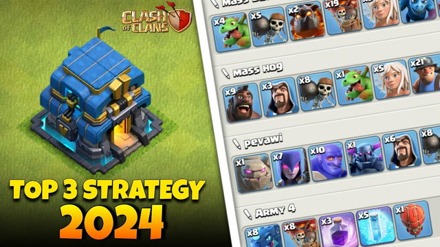 TH 12 Attack Strategy 2024 in clash of clans