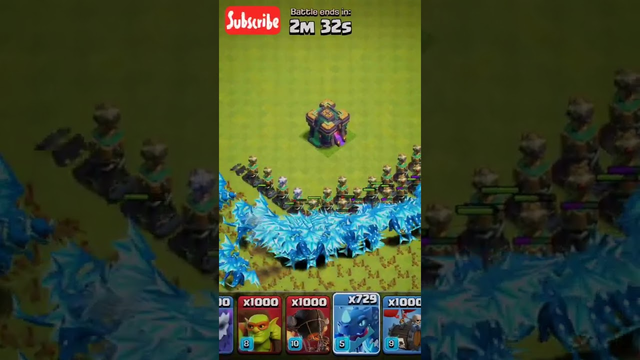 Electro dragon vs Tesla tower in @clash of clans #shorts