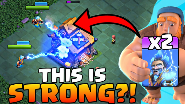 NEW Double E-Wiz Strategy CRUSHES Top Players! | Clash of Clans Builder Base 2.0