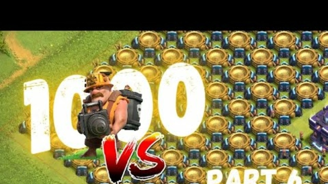 1000 Super Miner VS ALL ARMY DeFeNSeS || PART-6 || Clash of Clans#mrsteeve#clashofclans #shorts
