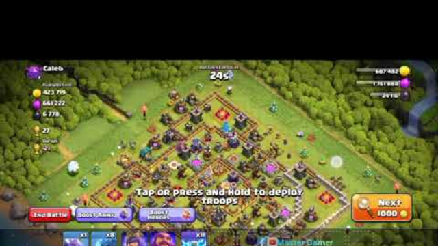 Town Hall 11 attack strategy | Clash of clans gameplay | How to play clash of clans | Without king