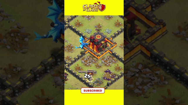 Most rare thing is happened in Clash of clans #android #clashing #basebuilding #coc #clashbeing
