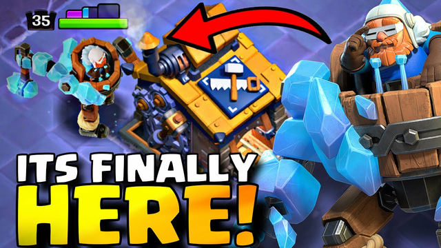 My First Ever 6 Star with the NEW Ice Battle Machine! | Clash of Clans Builder Base 2.0