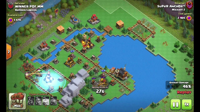 BallooN LagooN in Two Attack ( Clan Capital ) Clash of Clans