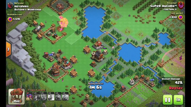 Builder workshop in Two Attack ( Clan Capital ) Clash of clans