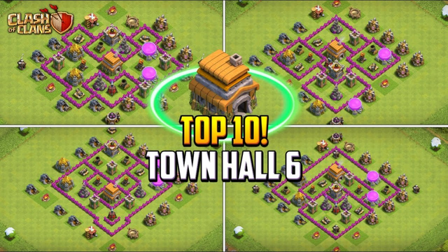TOP 10! Best Town Hall 6 (TH6) Anti 3 Stars Base Layout + Copy Link 2024 | Clash of Clans