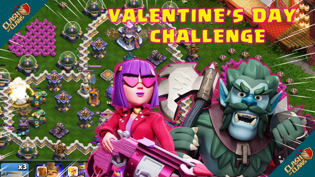 Valentine Challenge | Clash of Clans - #clashofclans #valentinesday